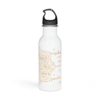 Mandala quote Stainless Steel Water Bottle